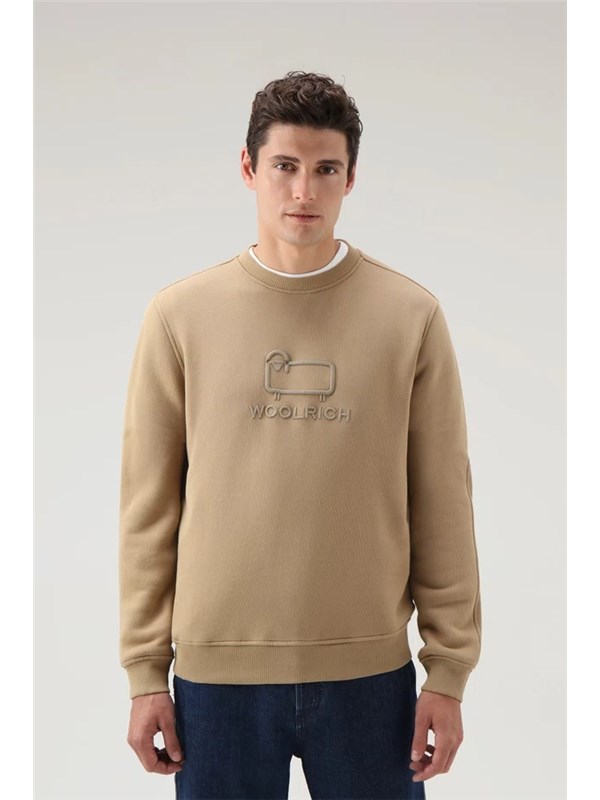 Woolrich Sweatshirt Gold khaki