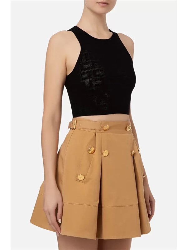 Elisabetta Franchi Top Black