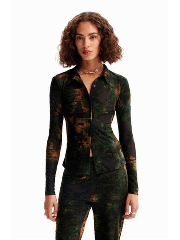 Desigual Shirt Negro