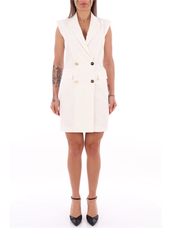 LIU  JO Short dress Star white