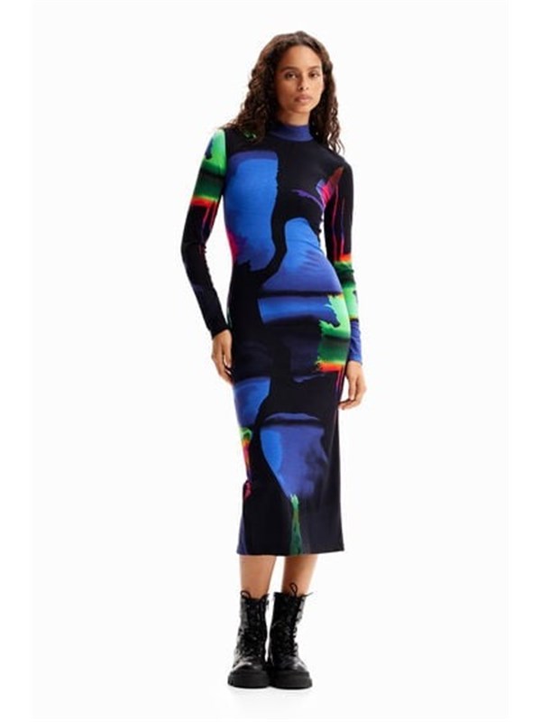 Desigual Midi dress Negro