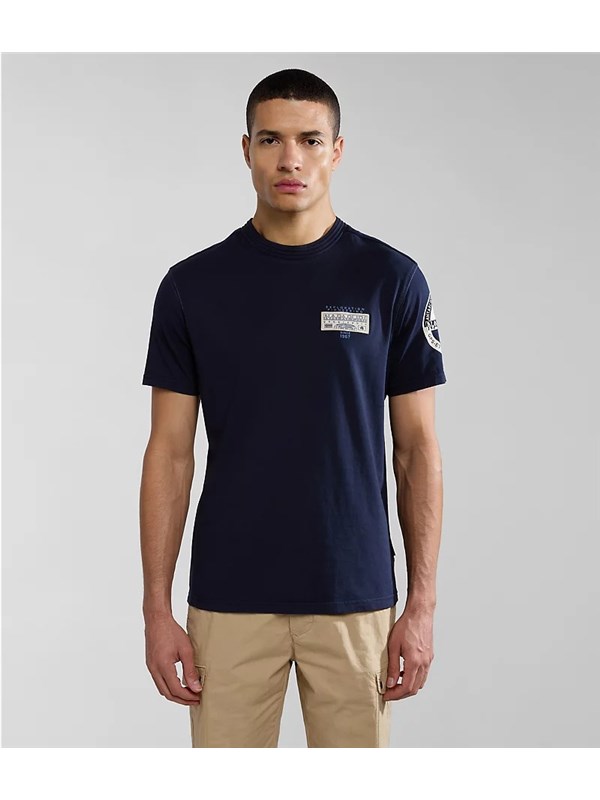 NAPAPIJRI T-shirt Blu marine