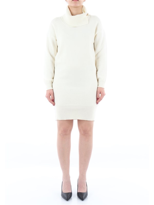 LIU  JO Short dress Star white