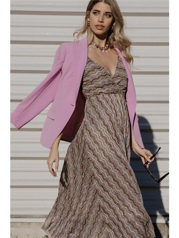 KAOS Long dress Powder