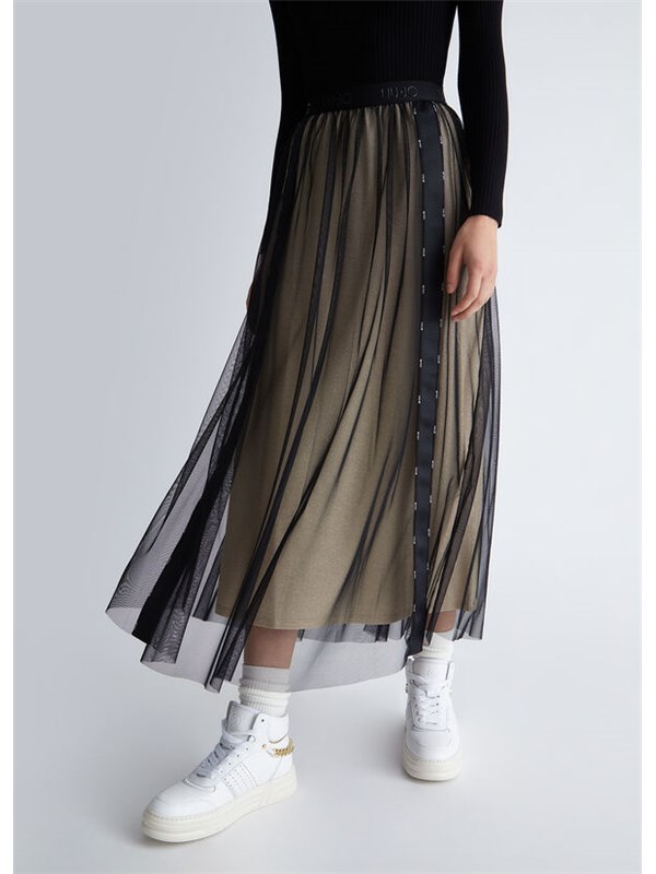 LIU-JO SPORT Skirt Black / light gold