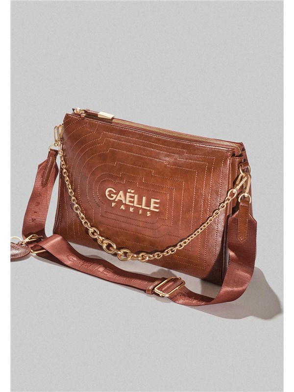 GAëLLE Shoulder bag Tobacco