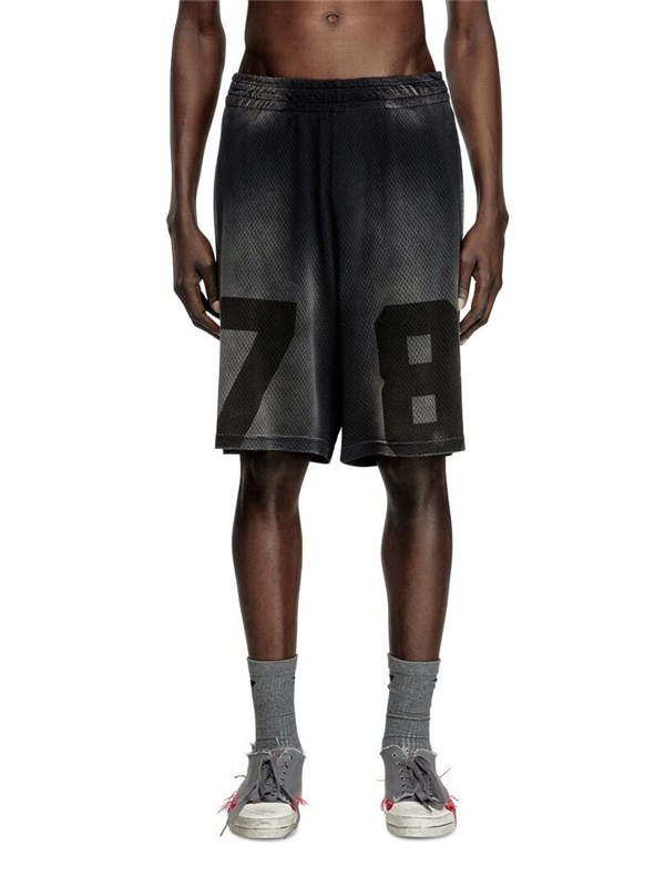 DIESEL Bermuda shorts Deep black