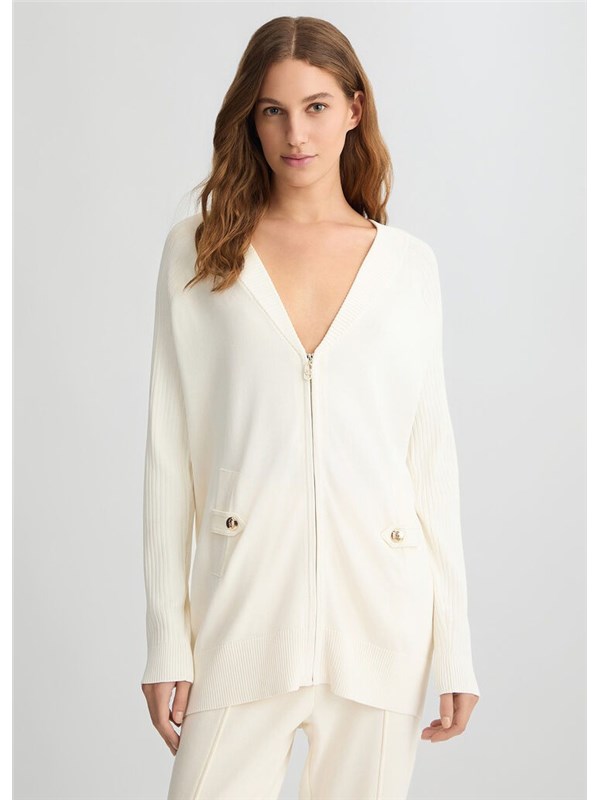 LIU-JO SPORT Cardigan White milk