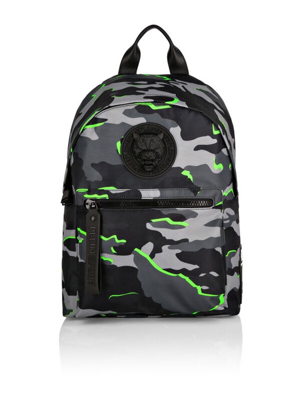 PLEIN SPORT Backpack Dark gray