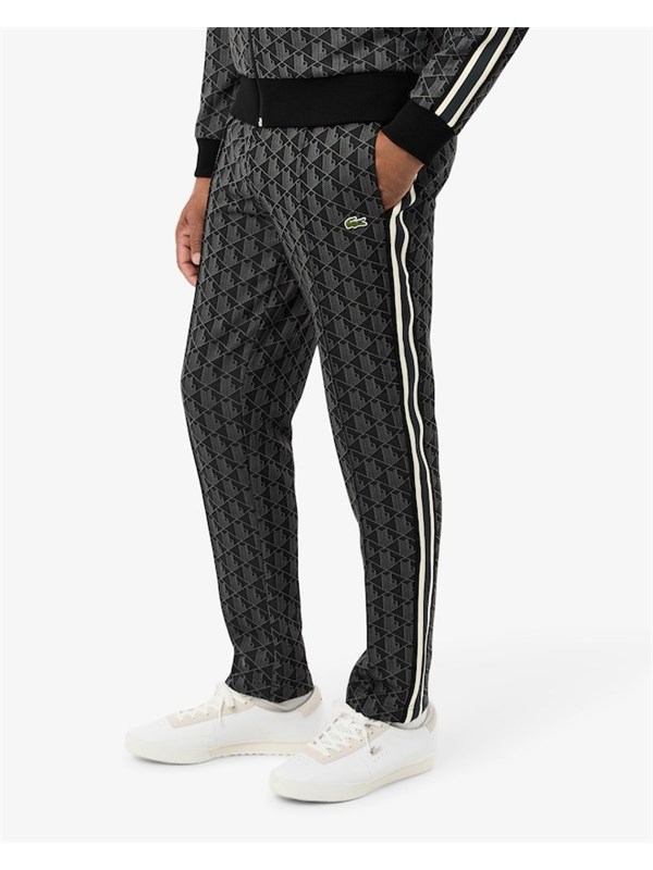 LACOSTE Pantalone Jogging Black/graphite