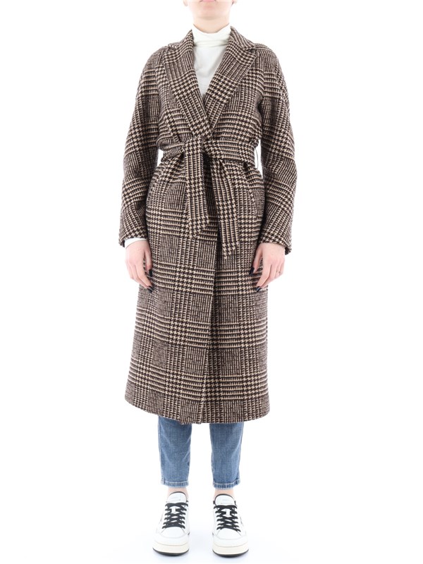 CHIARULLI Overcoat Brown