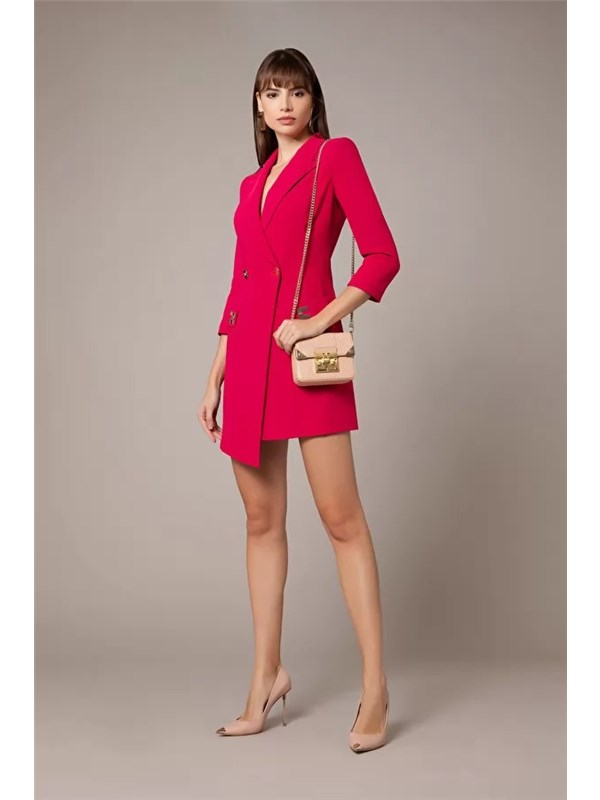 Elisabetta Franchi Short dress fuchsia