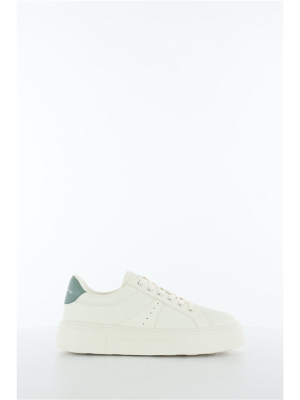 Armani Exchange Sneakers Off white/dark fr.grn