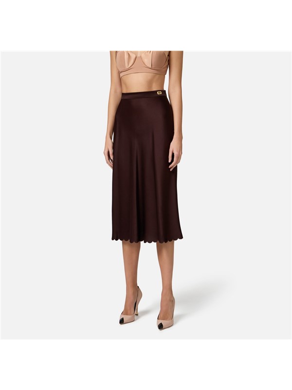 Elisabetta Franchi Gonna Cacao