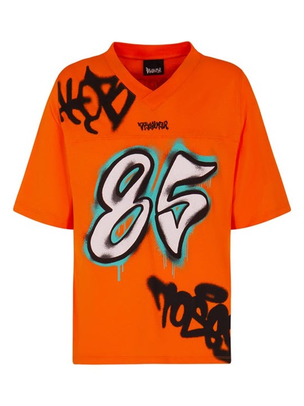 Disclaimer T-shirt Orange