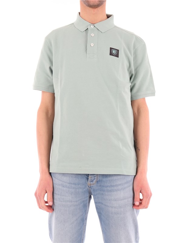 Blauer Polo 