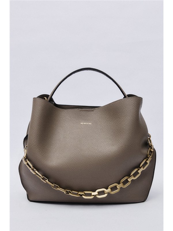 NENETTE Borsa A Mano Taupe