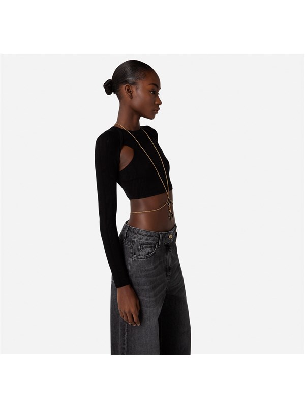 Elisabetta Franchi Top Black
