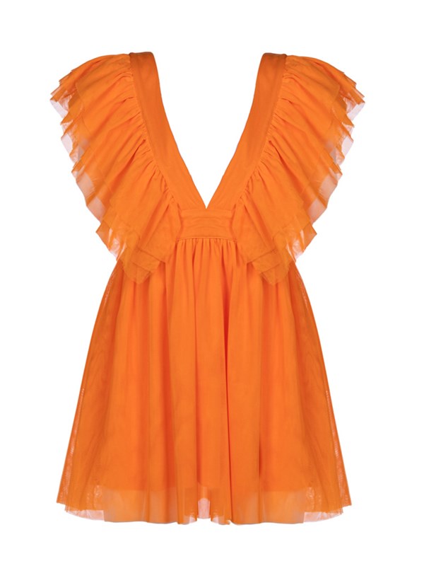 GOA GOA Short dress Orange