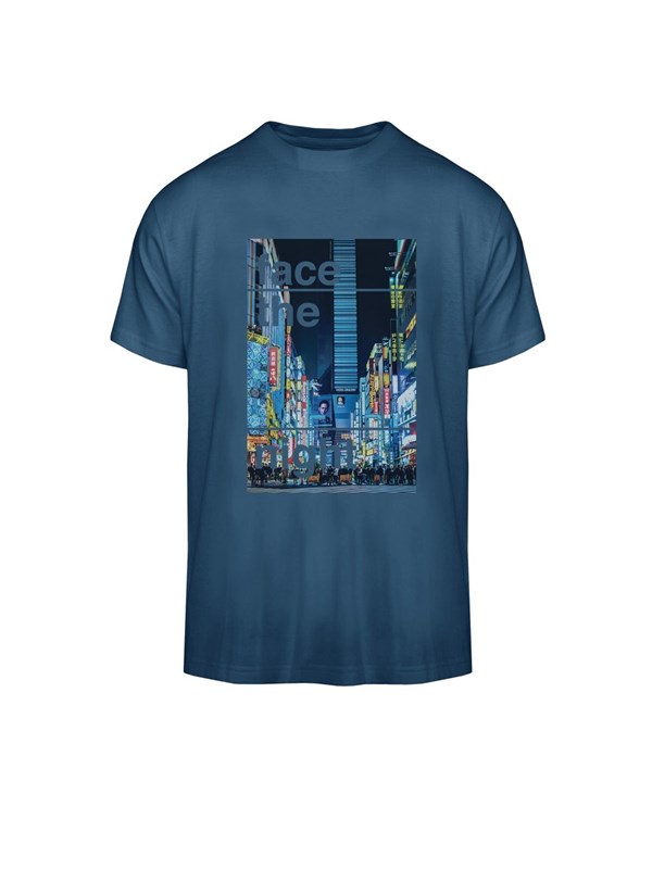 Bomboogie T-shirt Indigo blue