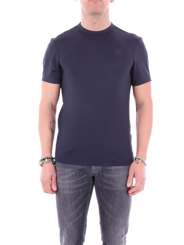 Blauer T-shirt Blue