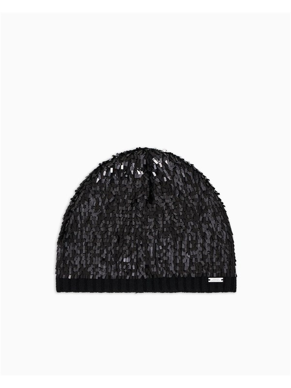 Armani Exchange Berretto Black sequins