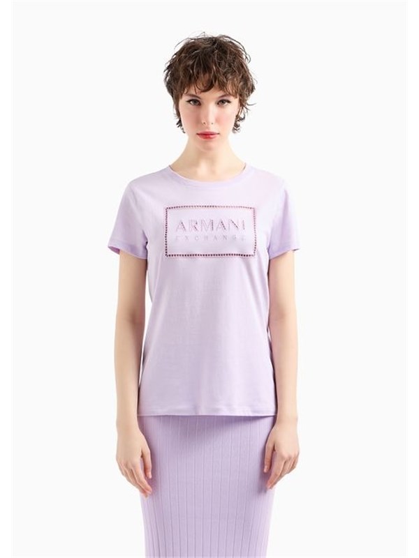 Armani Exchange T-shirt Violet sky