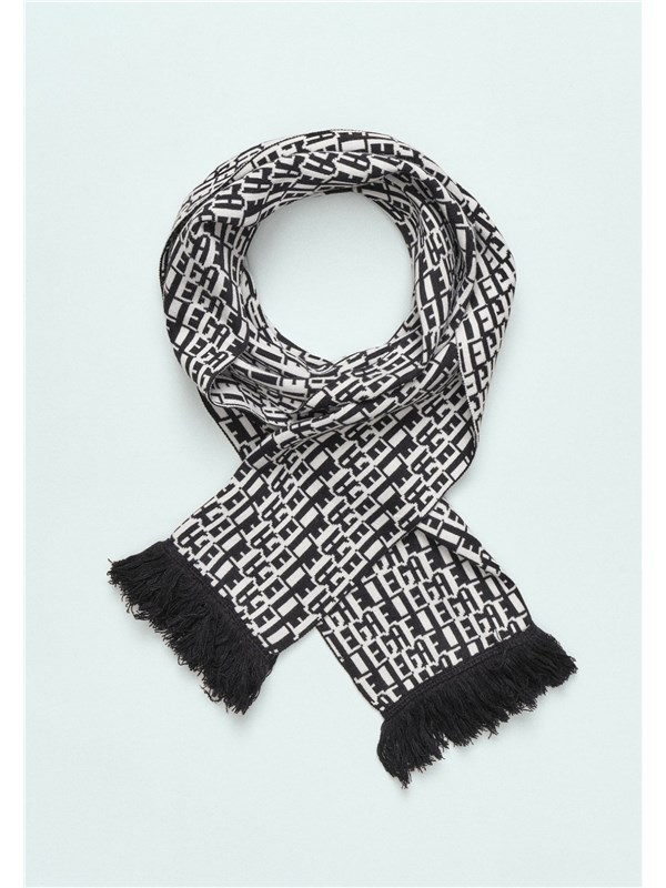 GAëLLE Scarf Black / off white