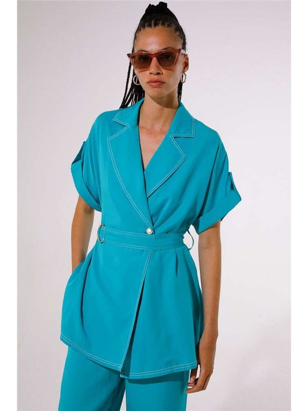 GOA GOA Camicia Pool blue