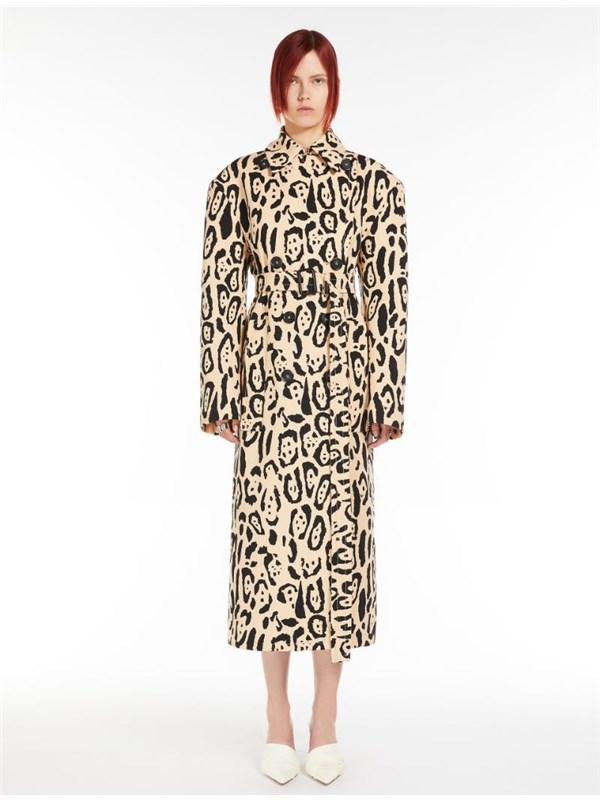 Sportmax Code Trench Cammello/nero