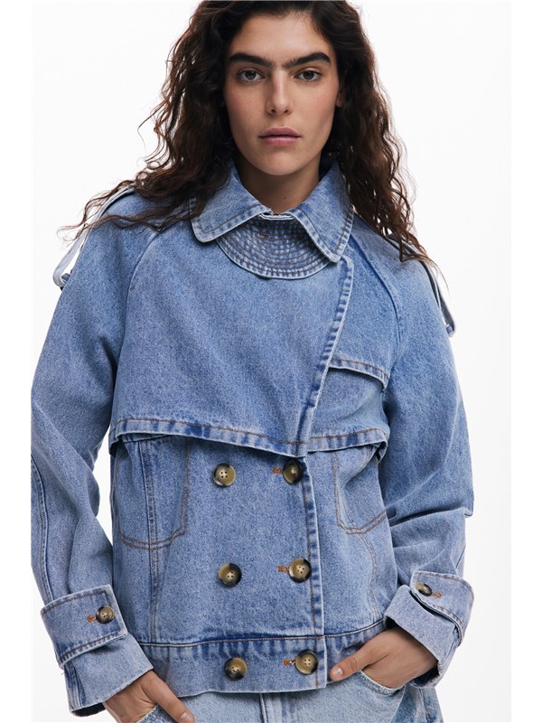 Desigual Giubbino Denim light wash