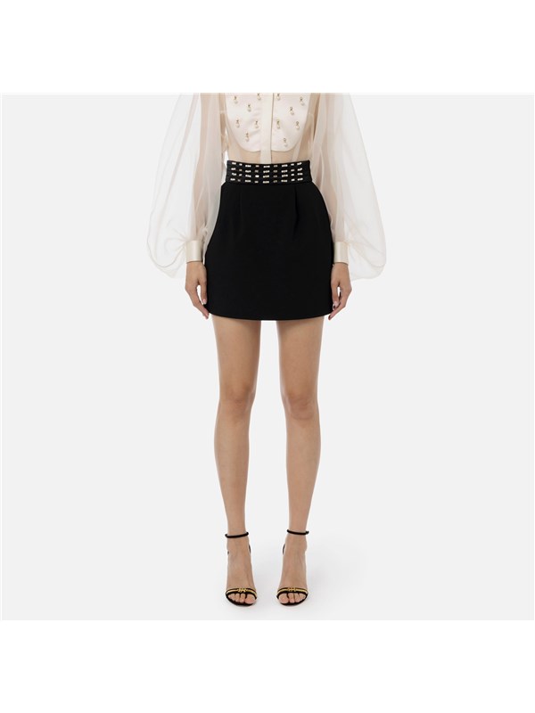Elisabetta Franchi Miniskirt Black