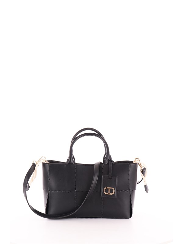 TWINSET Shopping Bag Black