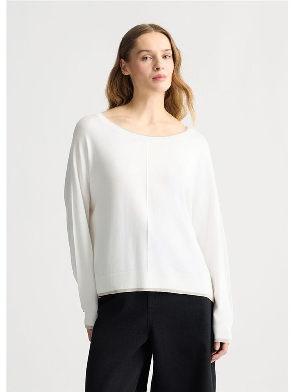 LIU  JO Maglia Bianco lana