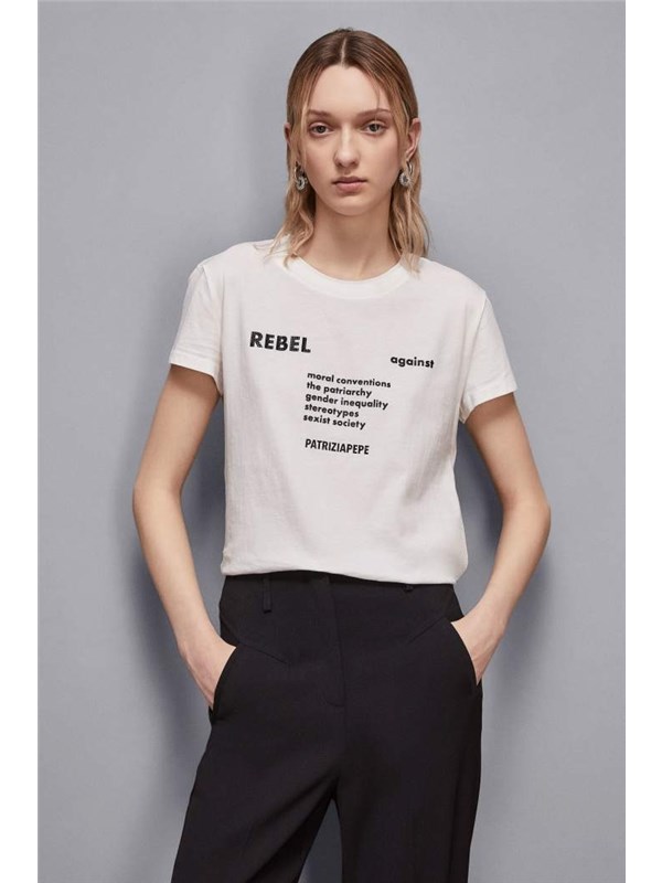 Patrizia Pepe T-shirt Bianco ottico