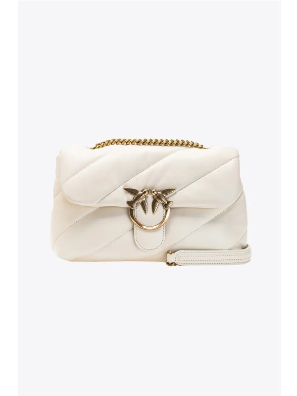 Pinko Pelletteria Shoulder bag Ivory
