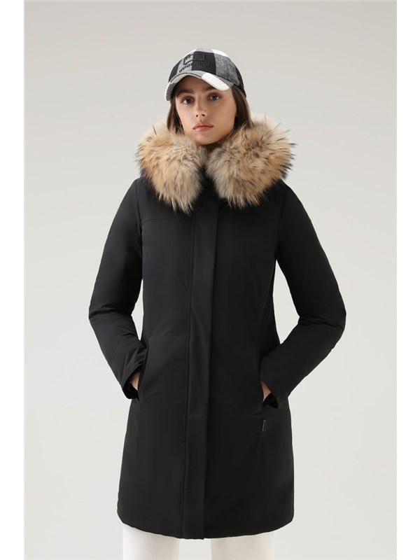 Woolrich Overcoat Black