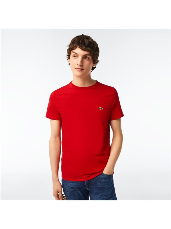 LACOSTE T-shirt Red