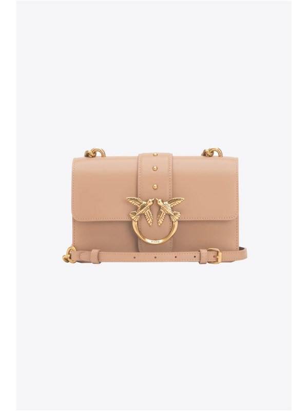 Pinko Pelletteria Borsa A Tracolla Biscotto zenzero-antique gold
