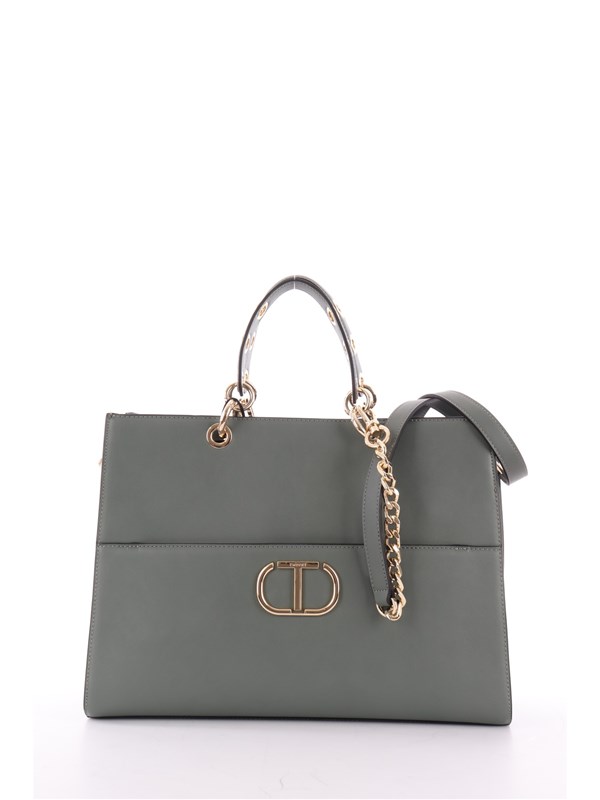 TWINSET Shopping Bag Alpine green