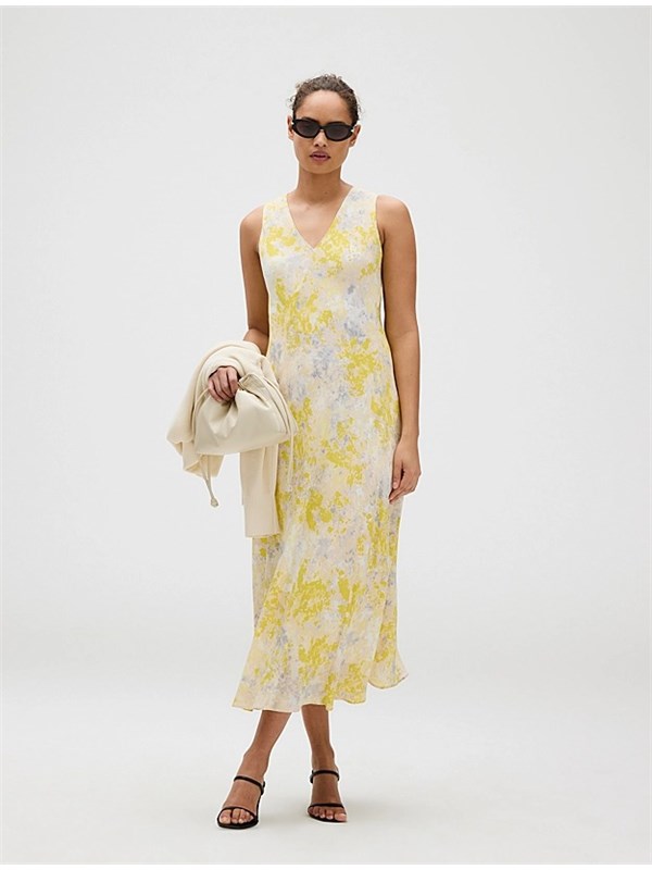 Calvin Klein Abito midi Formal grey multi