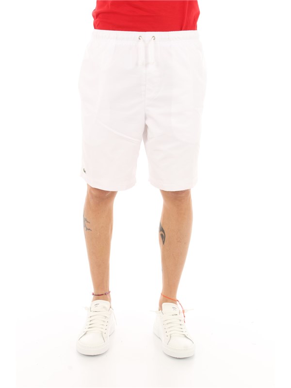 LACOSTE Shorts white