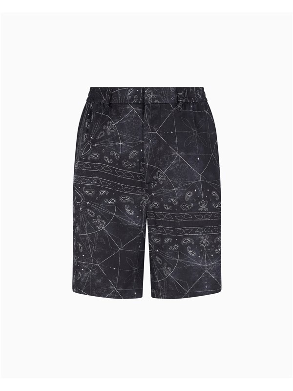 Armani Exchange Bermuda Black paisley