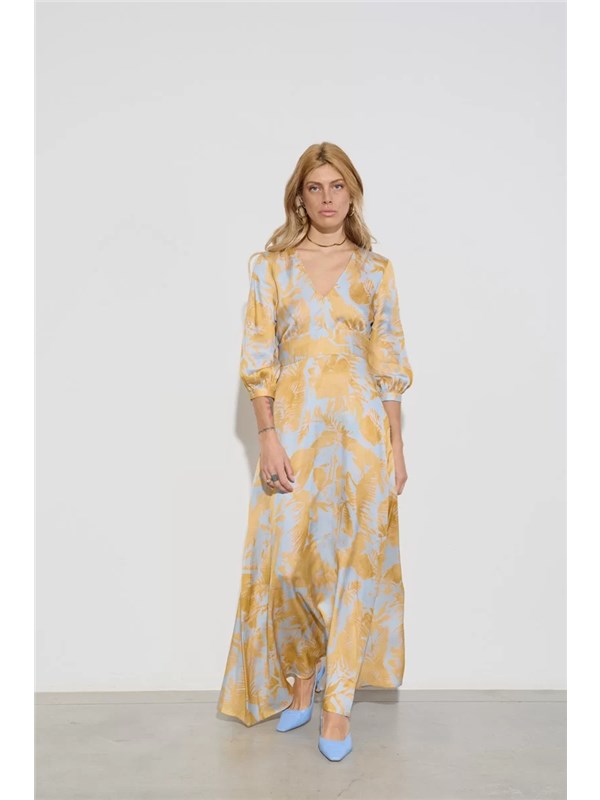 KAOS Long dress Powder