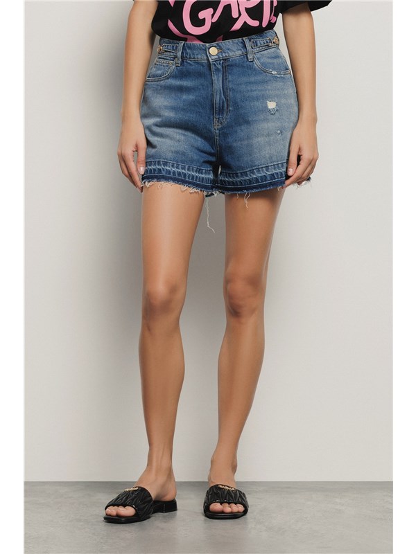 GAëLLE Shorts Denim blu