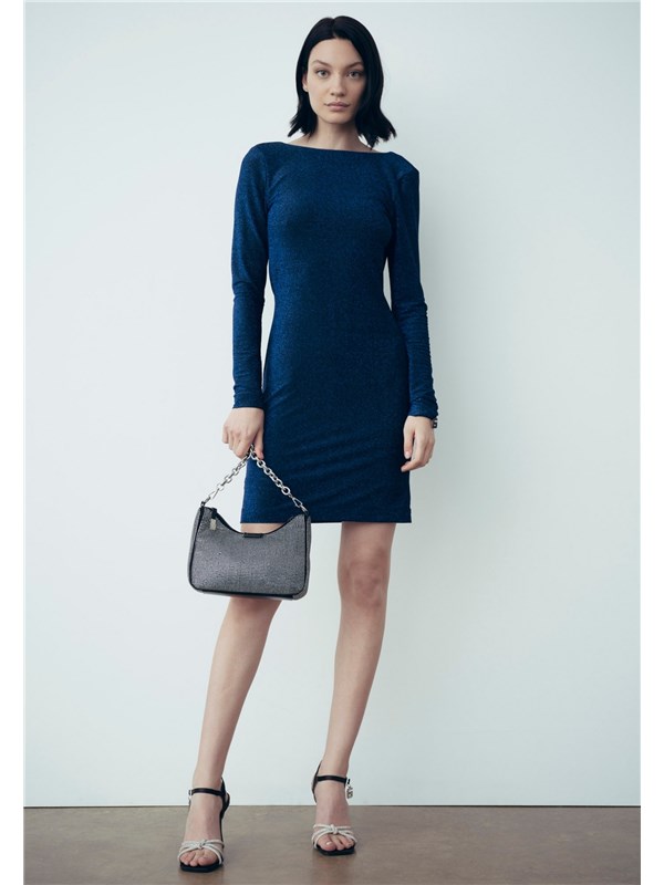 GAëLLE Short dress Blue