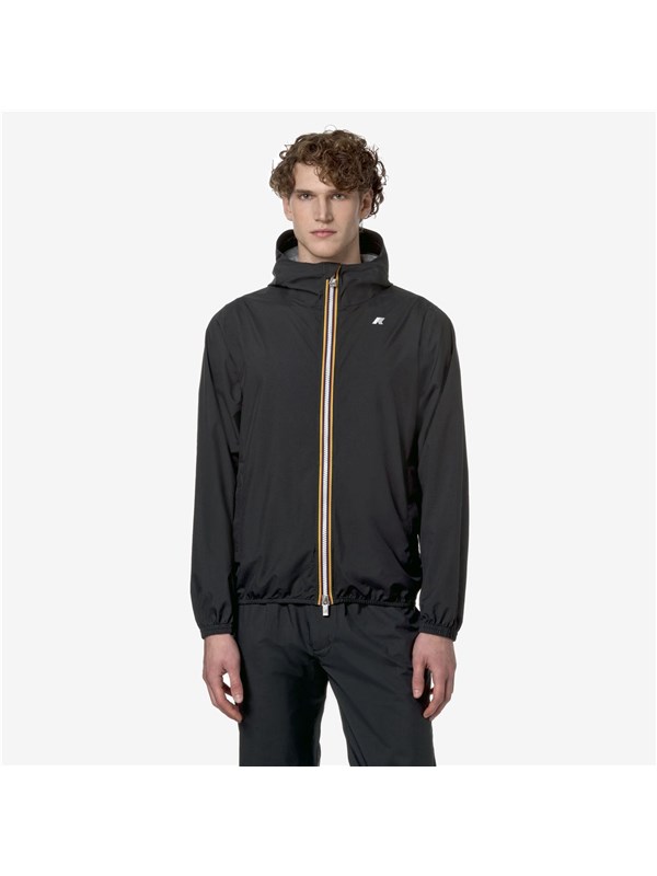 K-WAY Giacca a vento Black pure