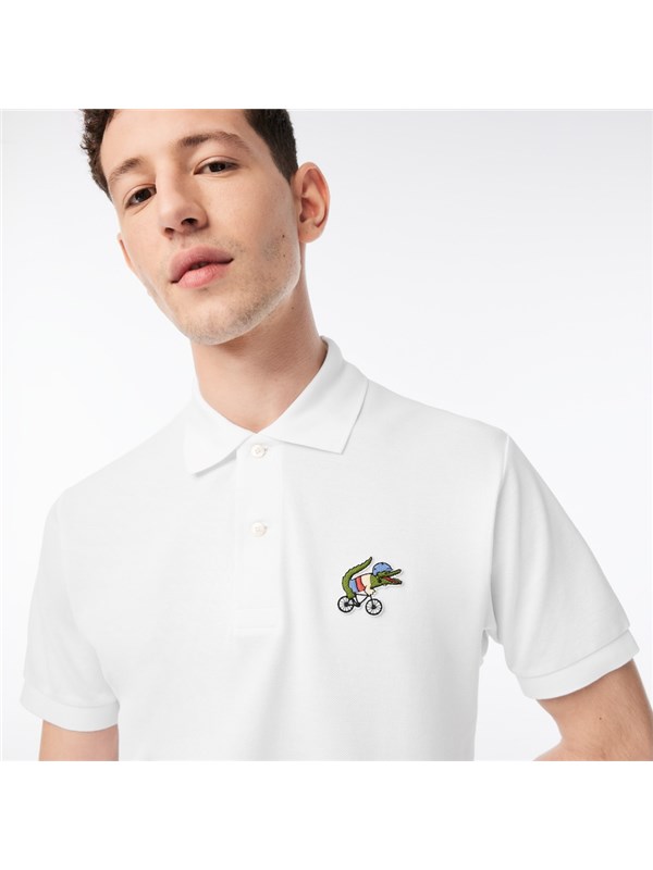 Lacoste x Netflix Polo White