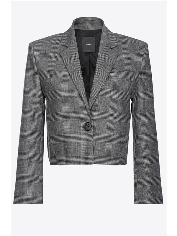 Pinko Jacket Gray / Black