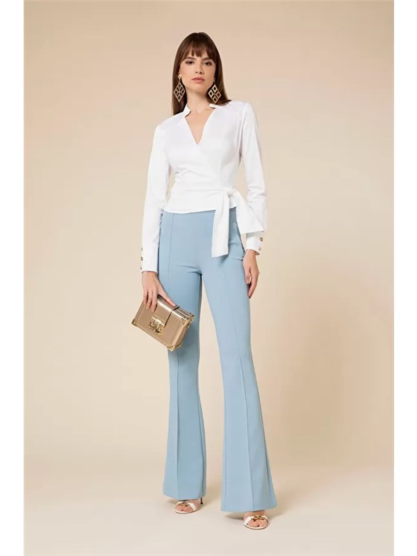 Elisabetta Franchi Pantalone Sugar paper